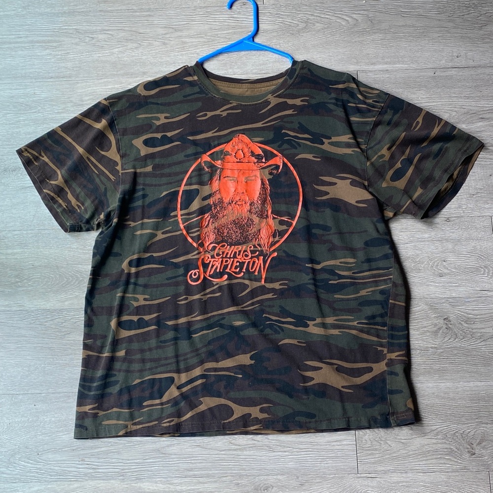 Chris Stapleton Camo Graphic Tee